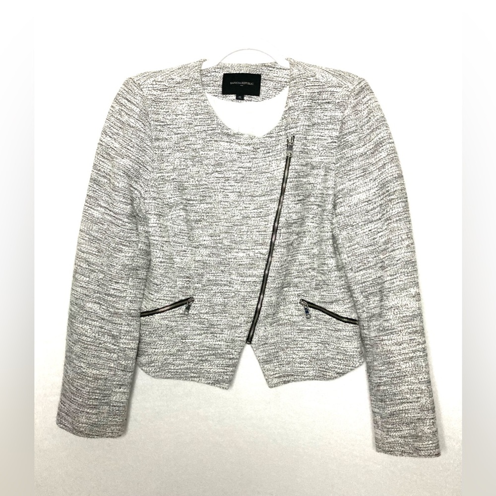 Banana Republic Light Gray Women's Blazer